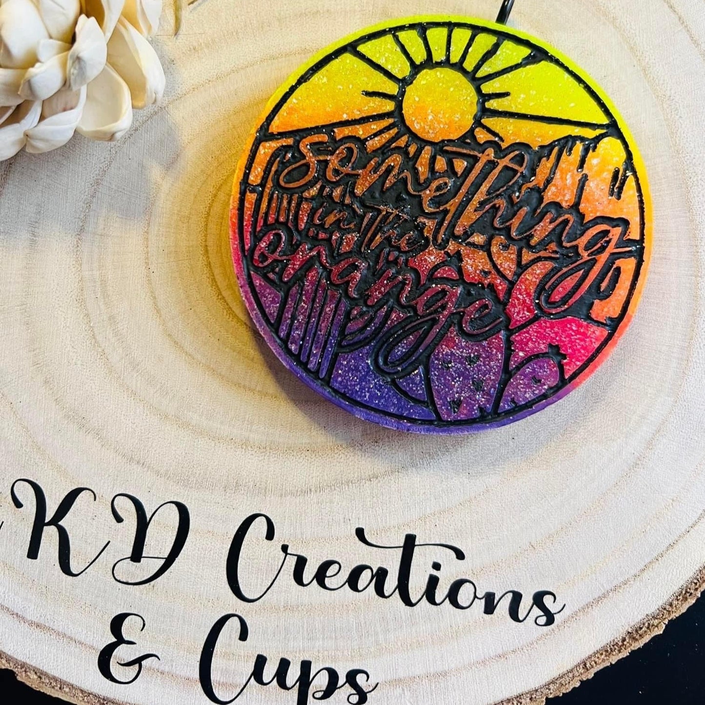 Something in the Orange Desert Scene Silicone Mold