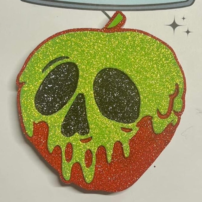 Melted Face Apple Silicone Mold