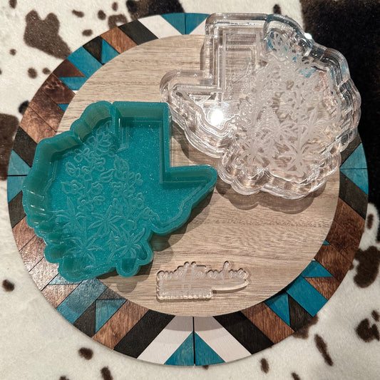 Texas Blue Bonnets Silicone Mold - Savannah G.