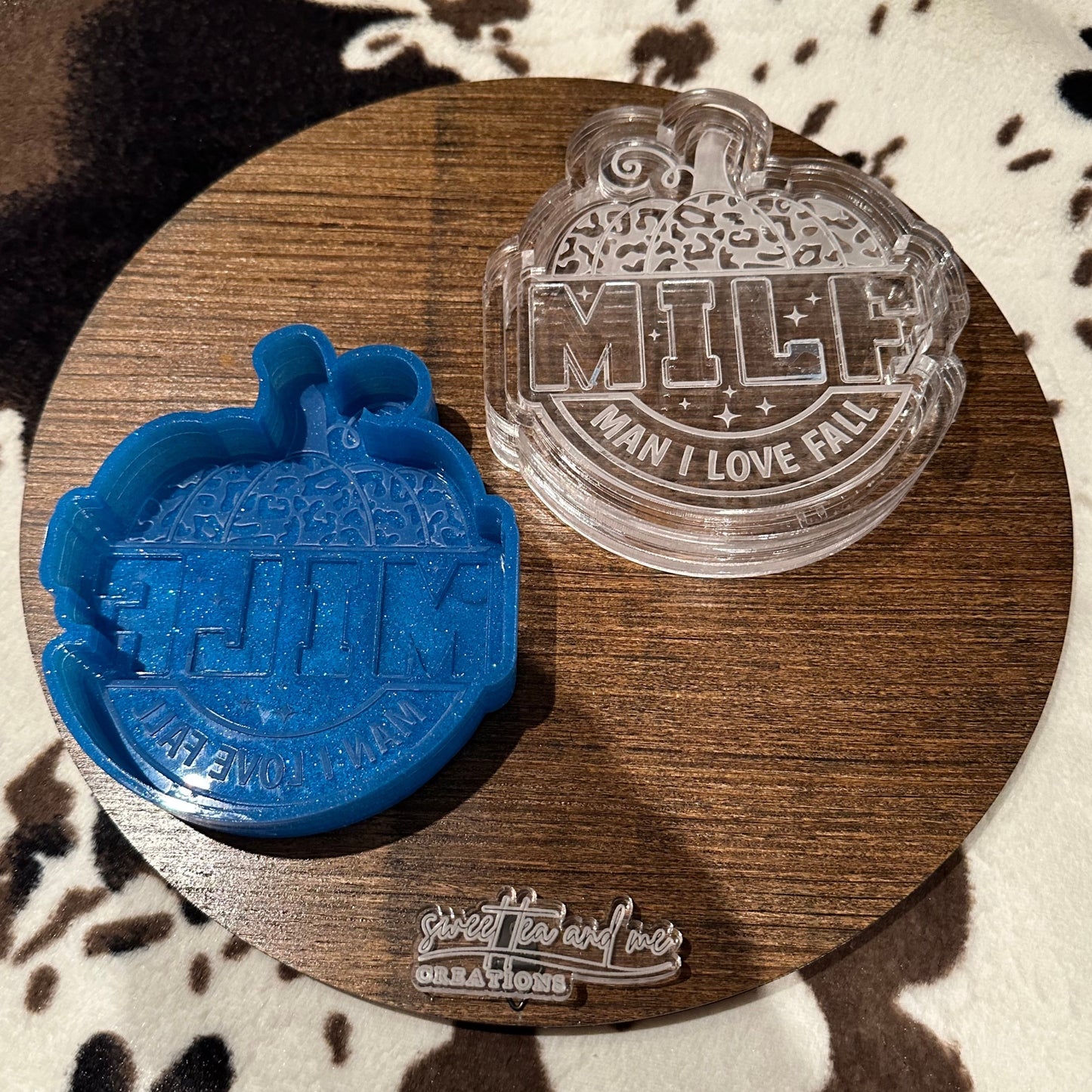 MILF - Man I Love Fall Silicone Mold - Amber