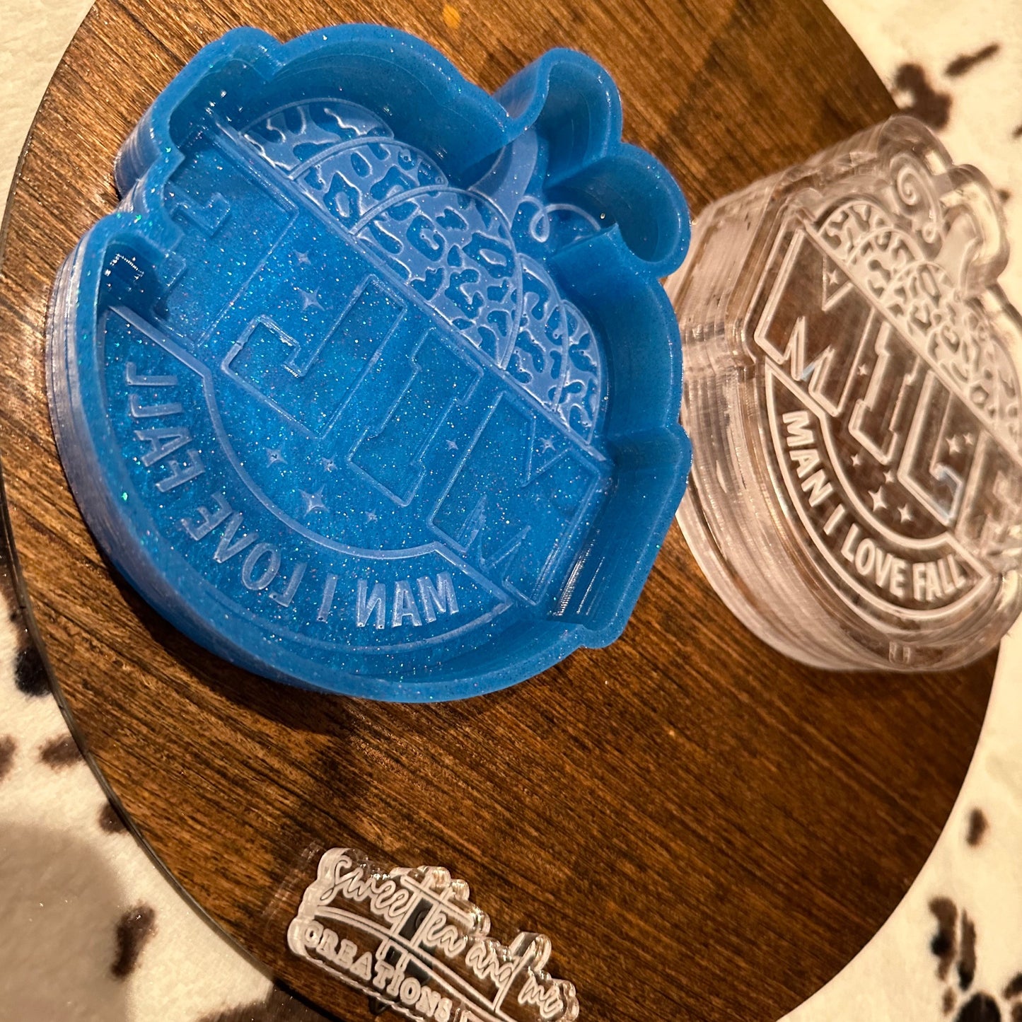 MILF - Man I Love Fall Silicone Mold - Amber