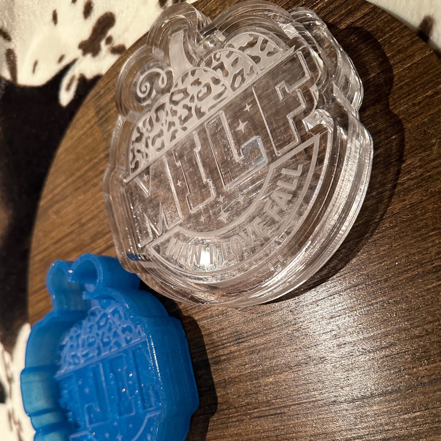 MILF - Man I Love Fall Silicone Mold - Amber