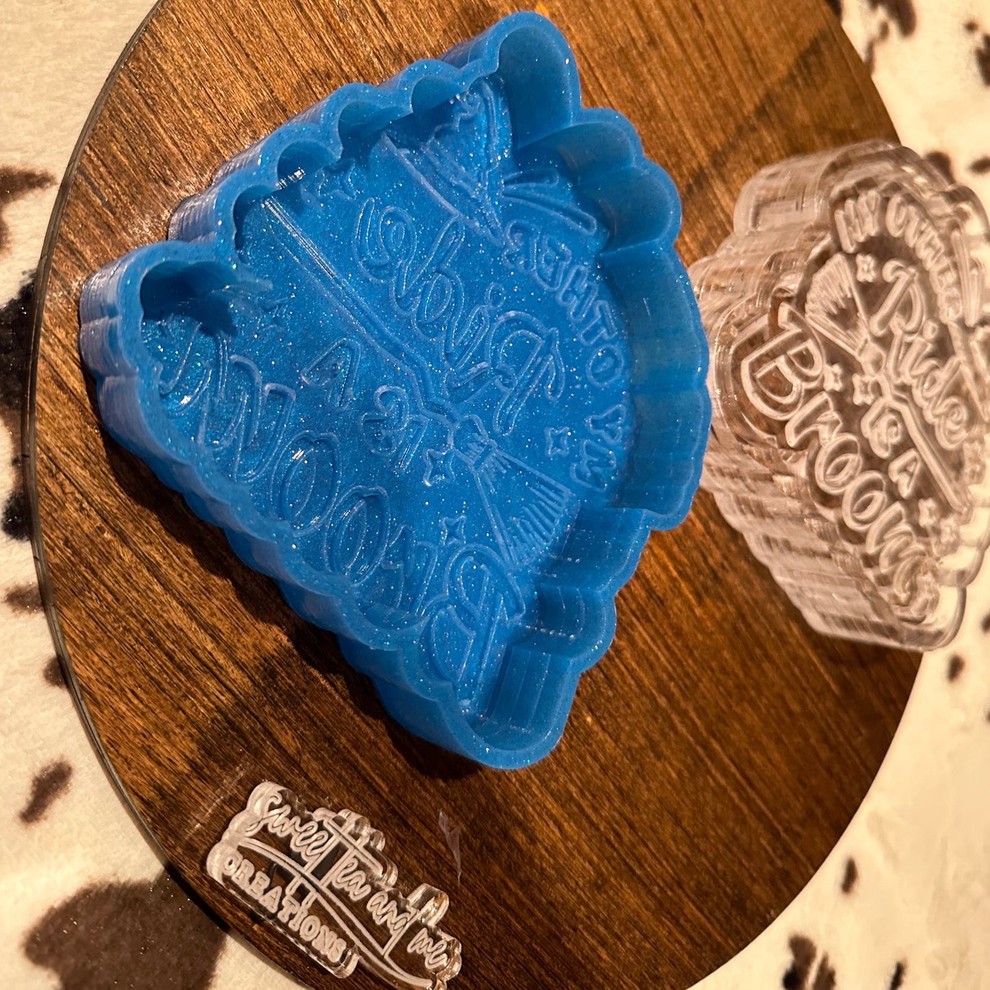 My Other Ride is a Broom Silicone Mold - Andrea