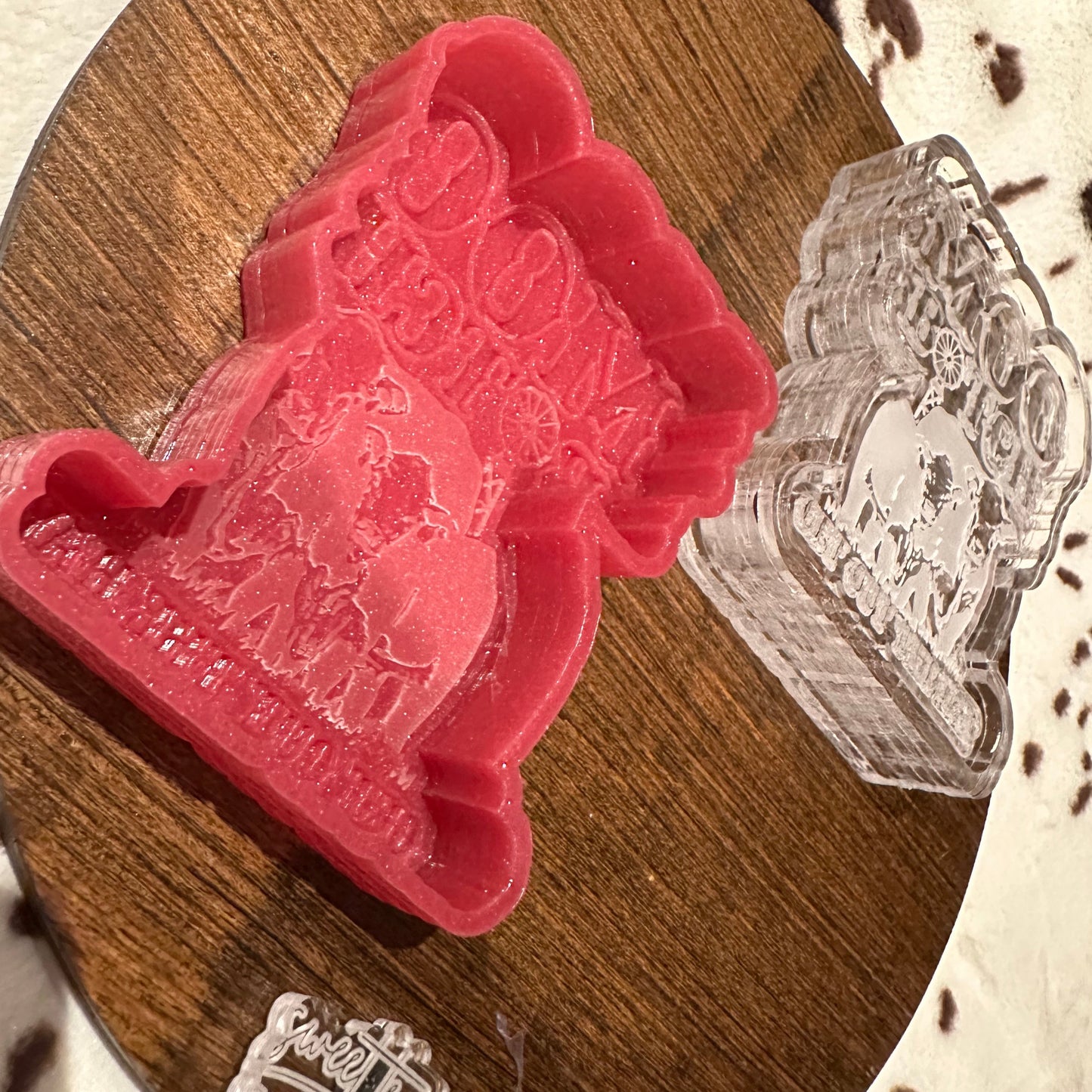 Moo B!tch Get Out the Hay Silicone Mold - Sarah