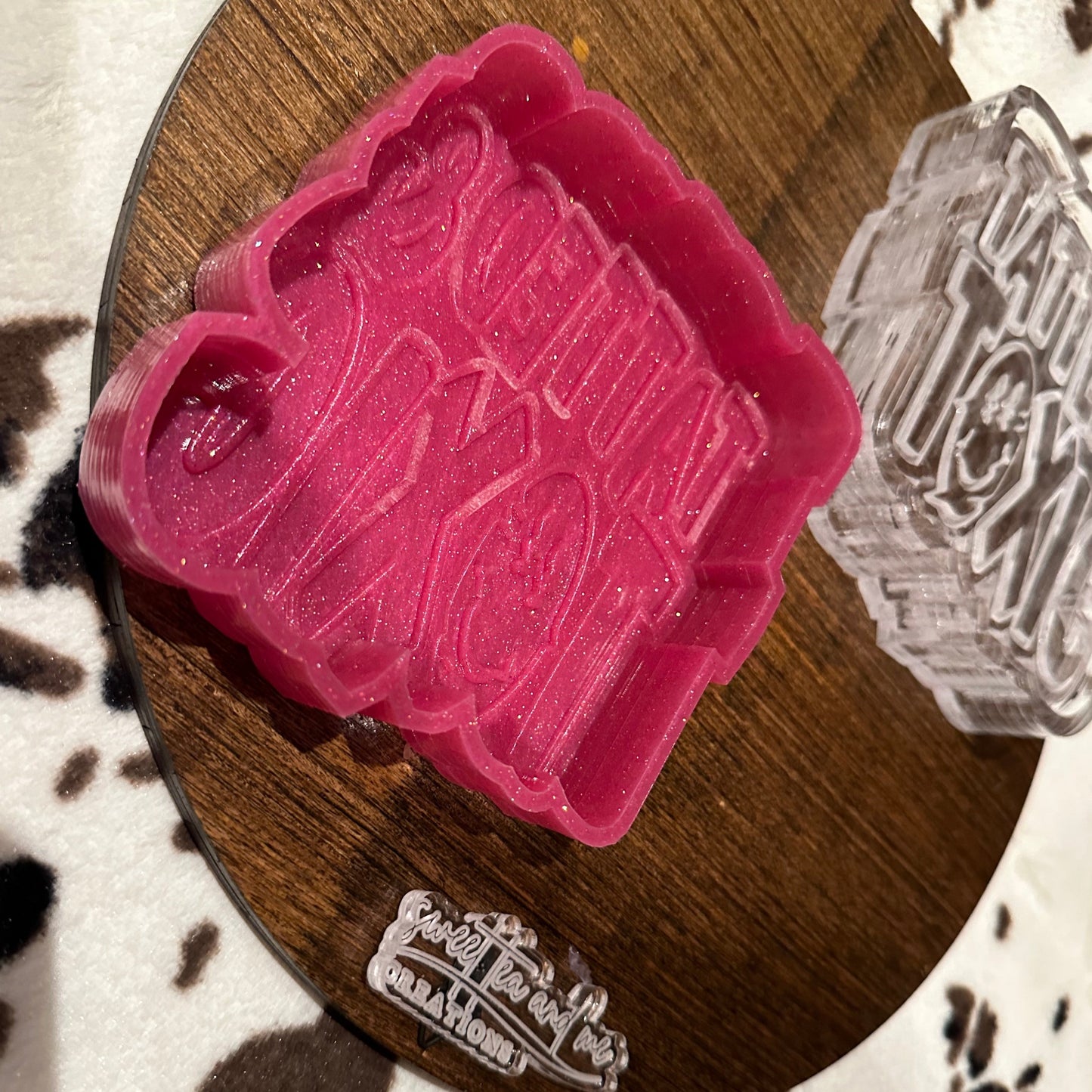 Tatted and Toxic Silicone Mold - Chastity