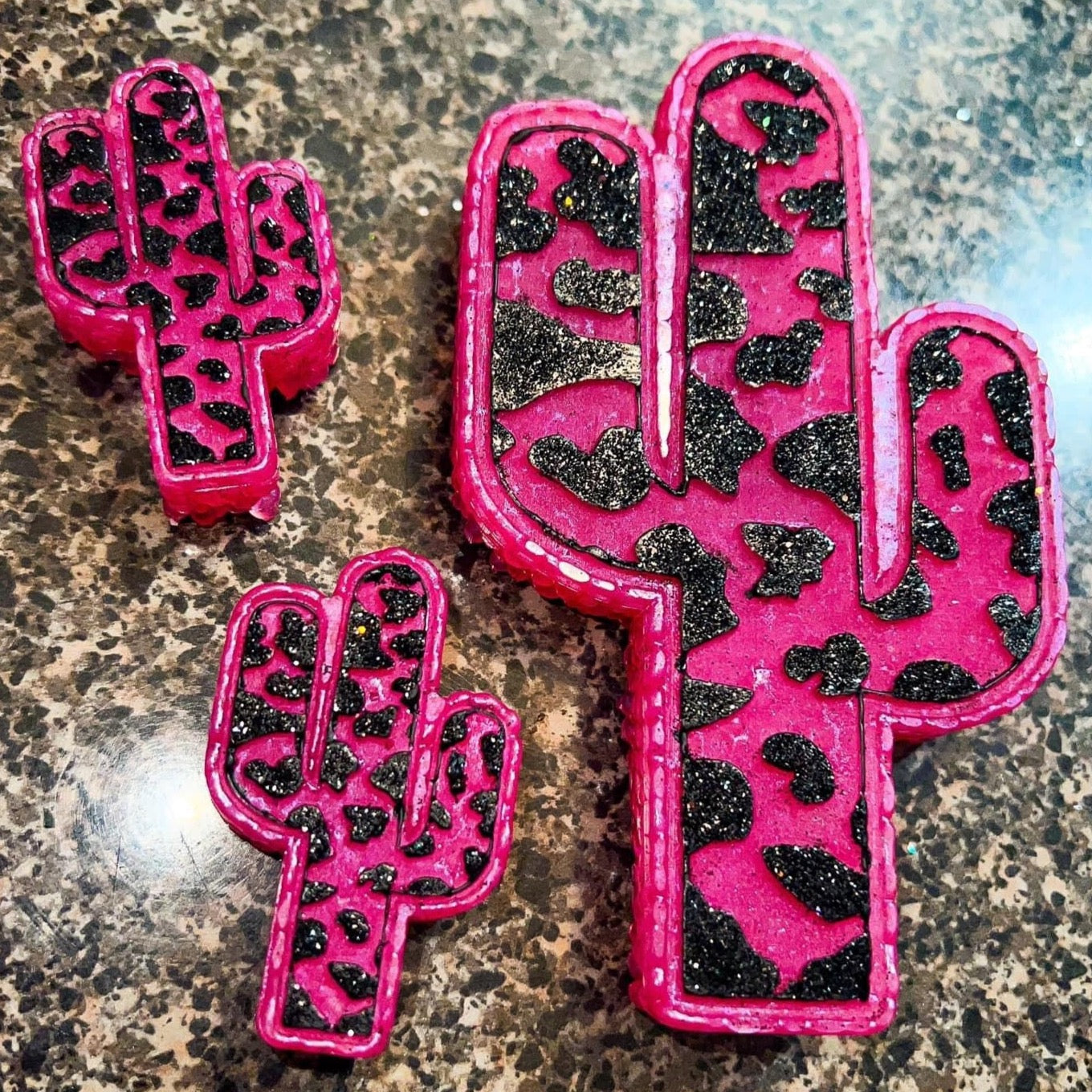 Cowhide Cactus Silicone Mold