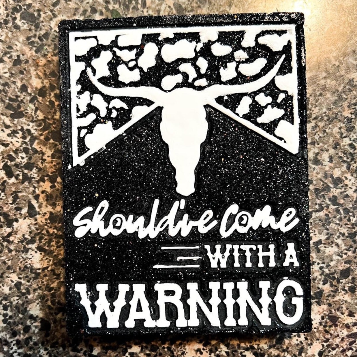 Should've Come with a Warning Silicone Mold