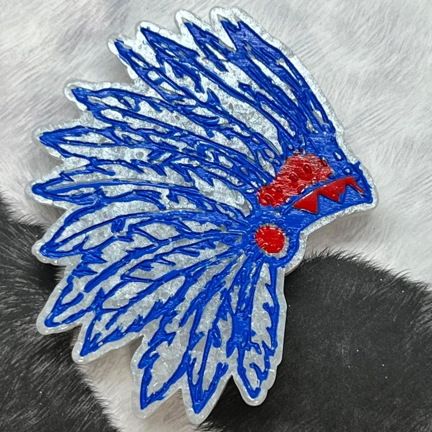 American Indian Head Dress Silicone Mold