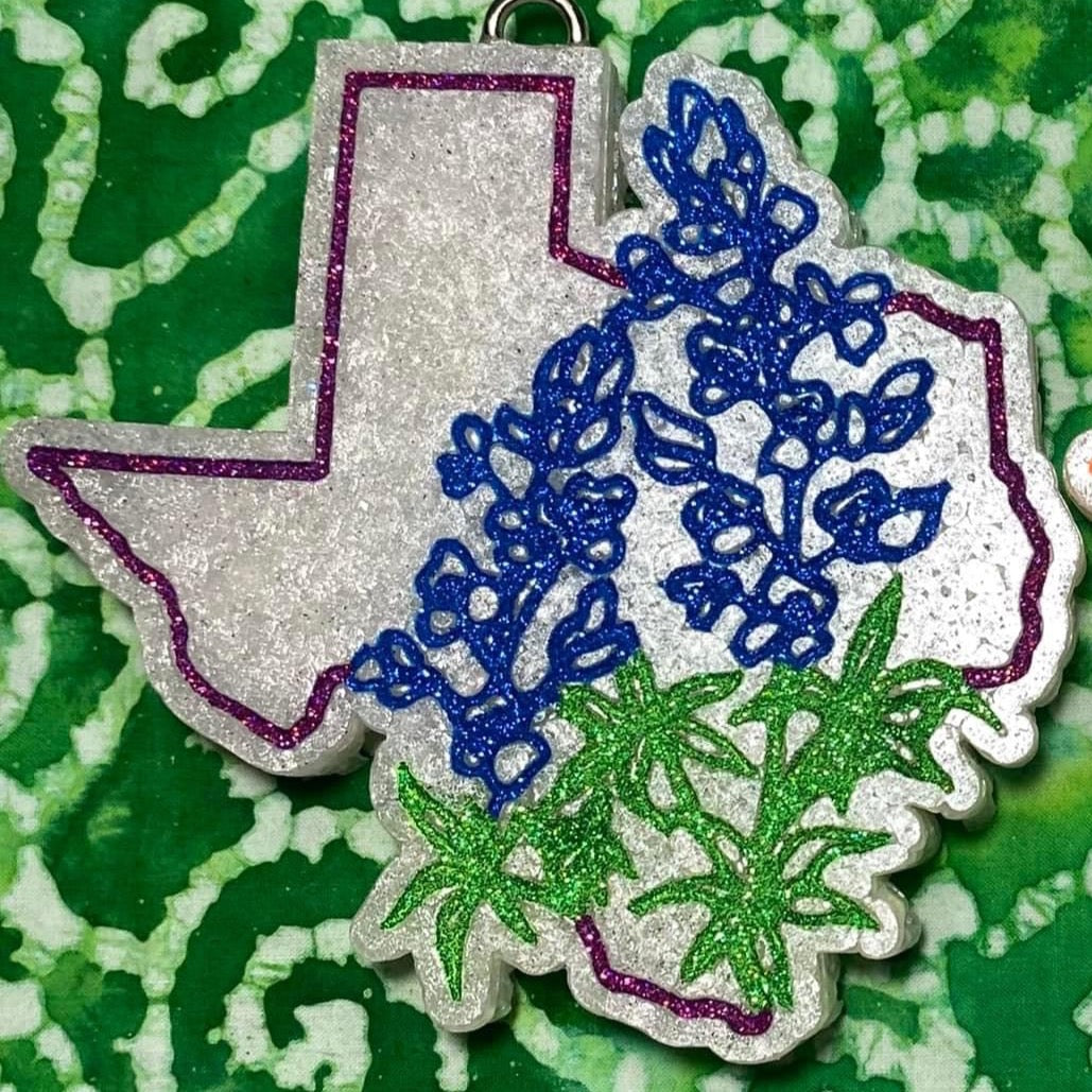 Texas Blue Bonnets Silicone Mold - Savannah G.