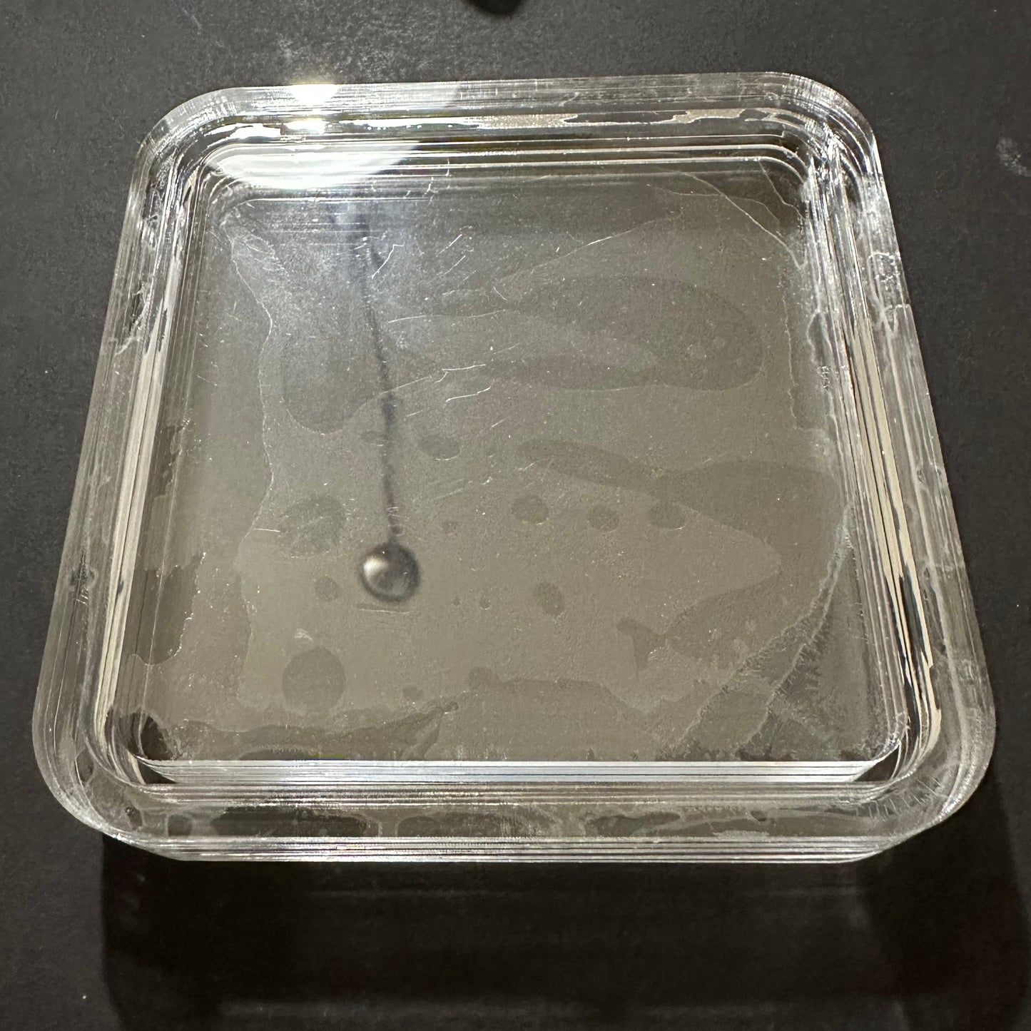 Blank 4" Rounded Corner Square Silicone Mold