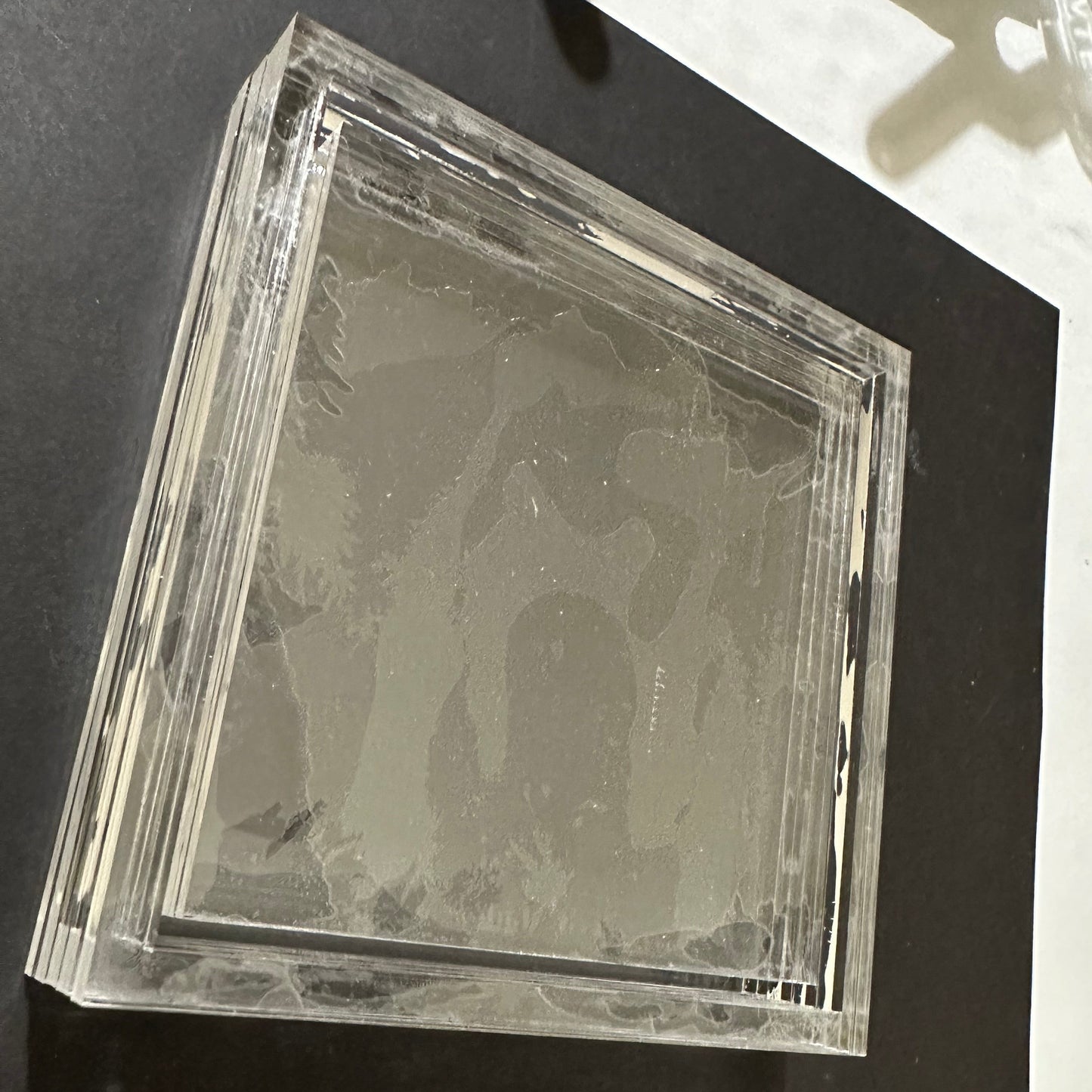 Blank 4" Square Silicone Mold