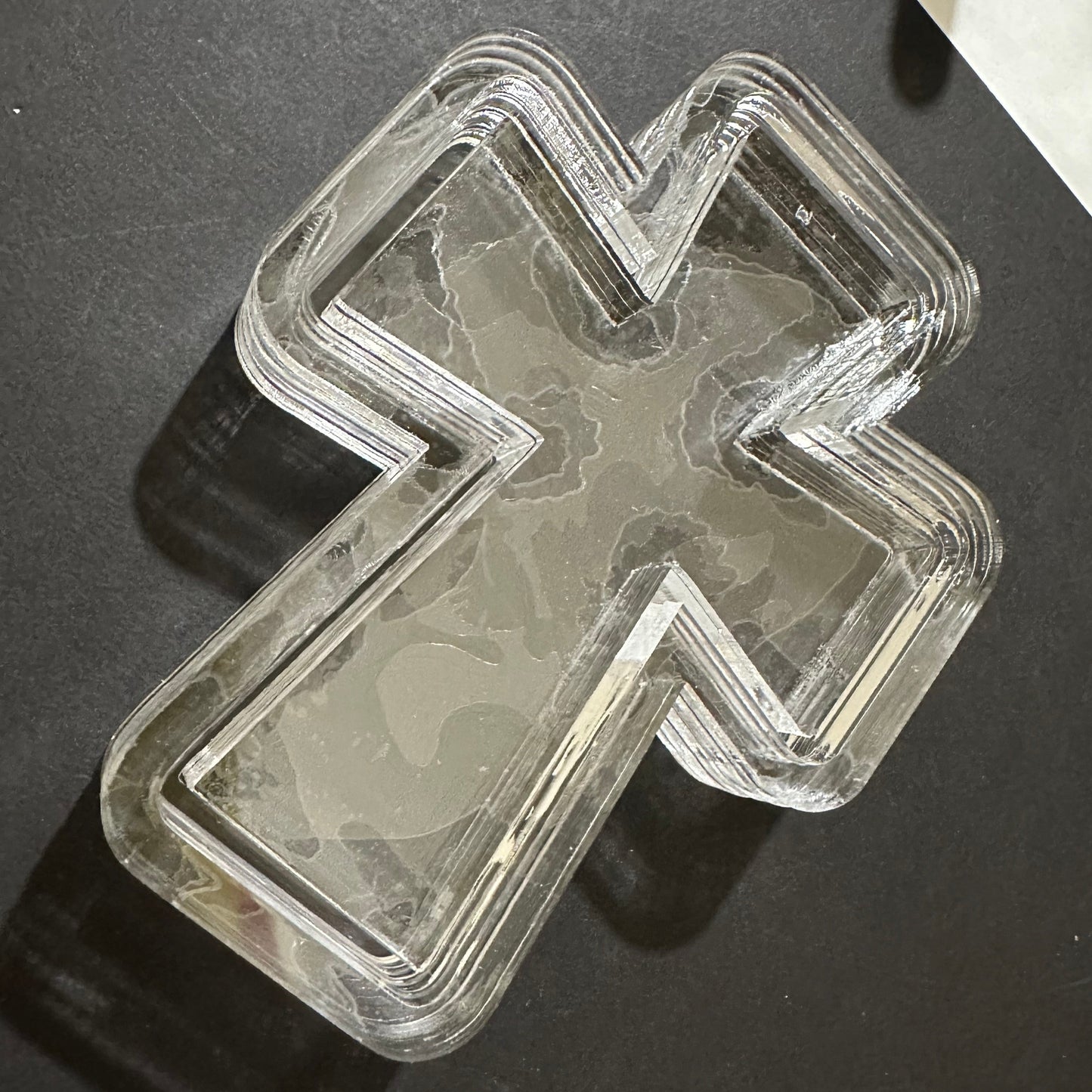 Blank Cross Silicone Mold