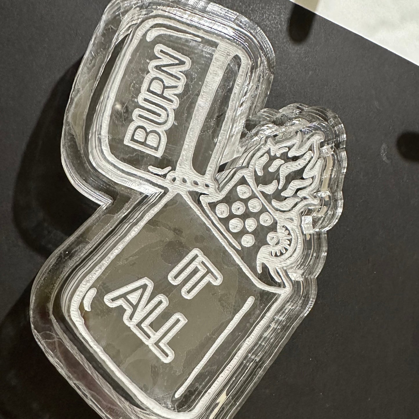 Burn It All Silicone Mold