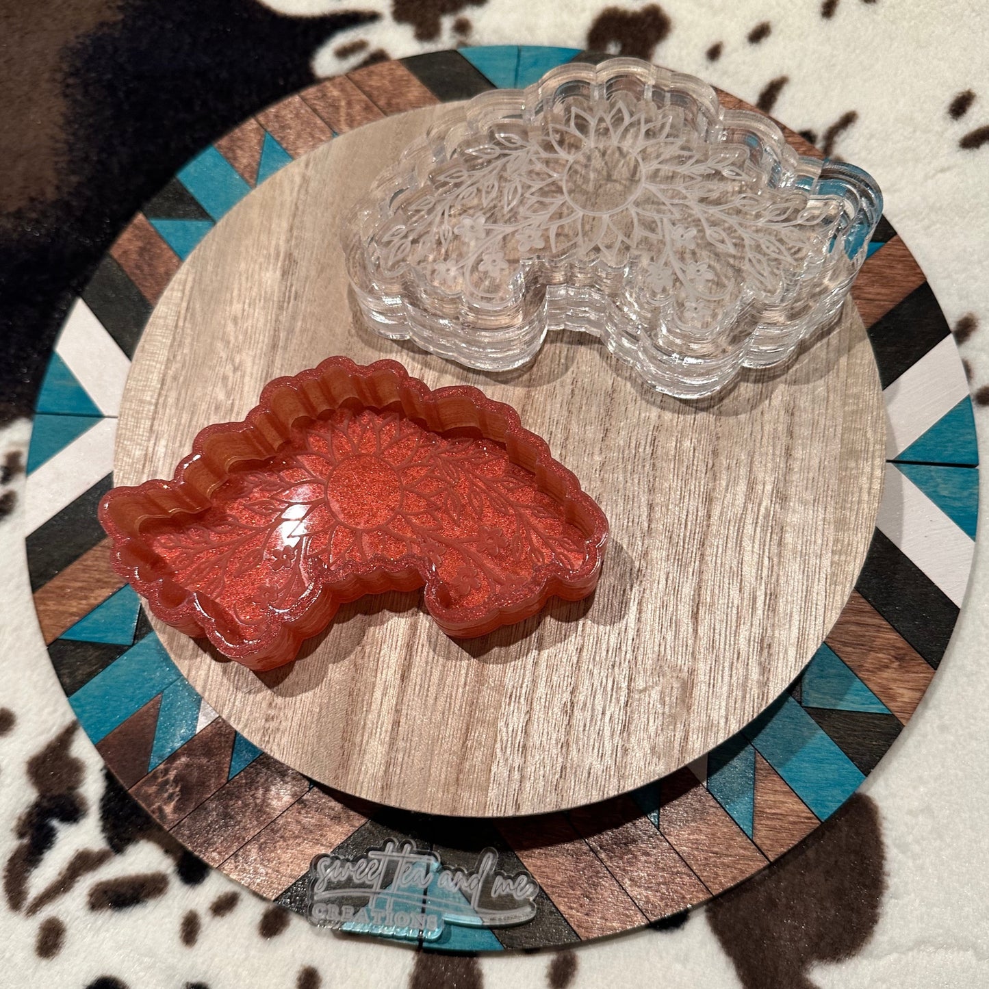 Sunflower Swag Silicone Mold