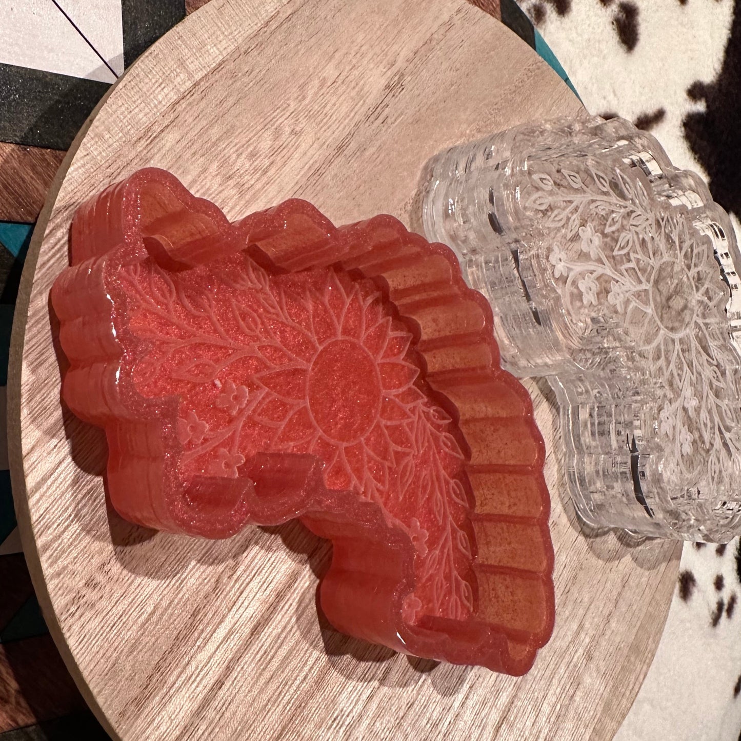 Sunflower Swag Silicone Mold