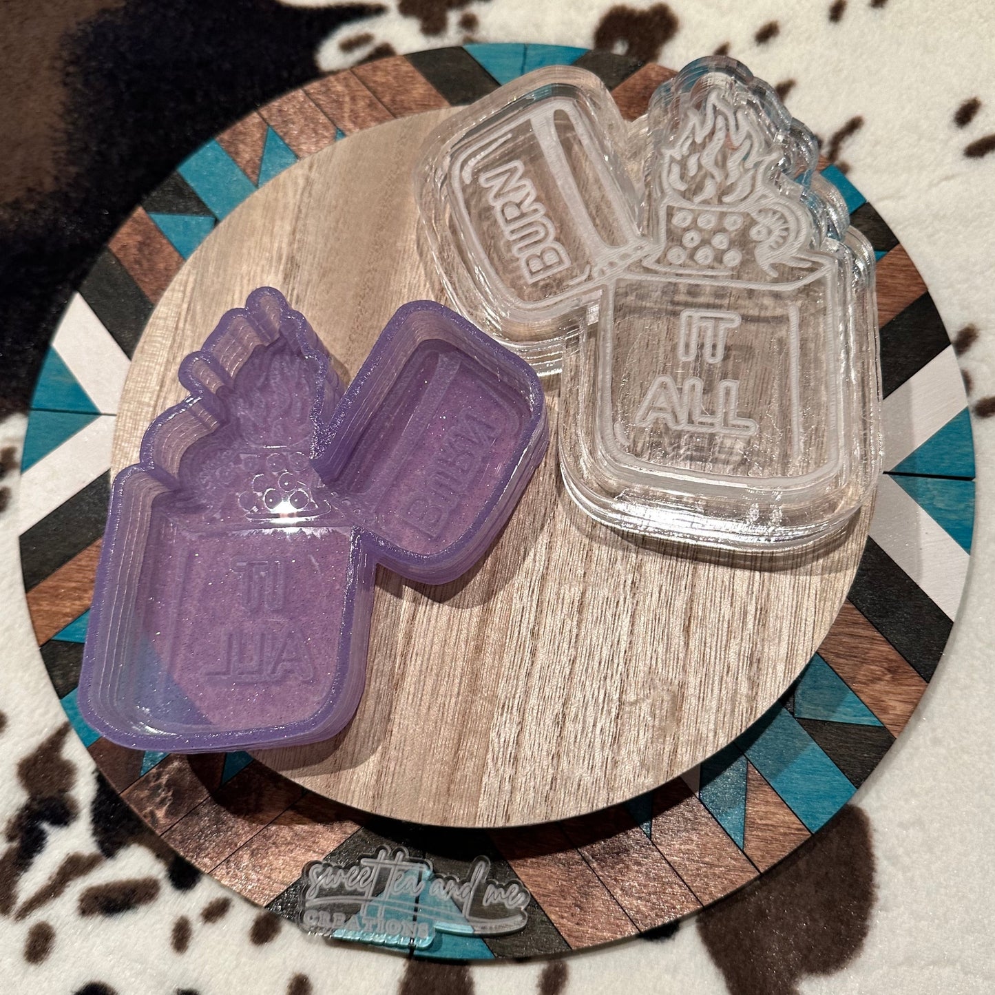Burn It All Silicone Mold