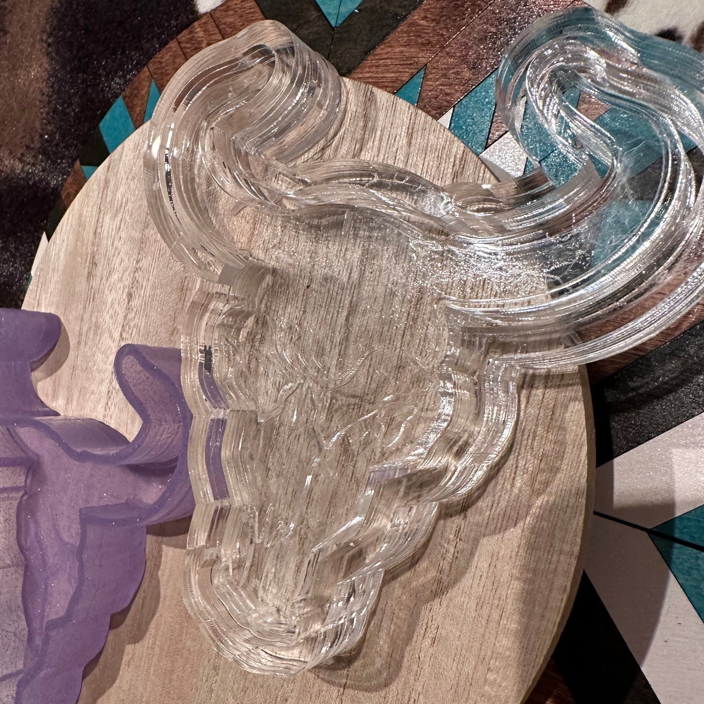 Bull Skull Silicone Mold