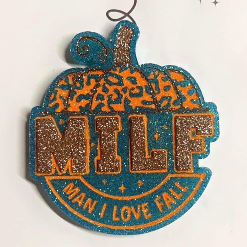 MILF - Man I Love Fall Silicone Mold - Amber