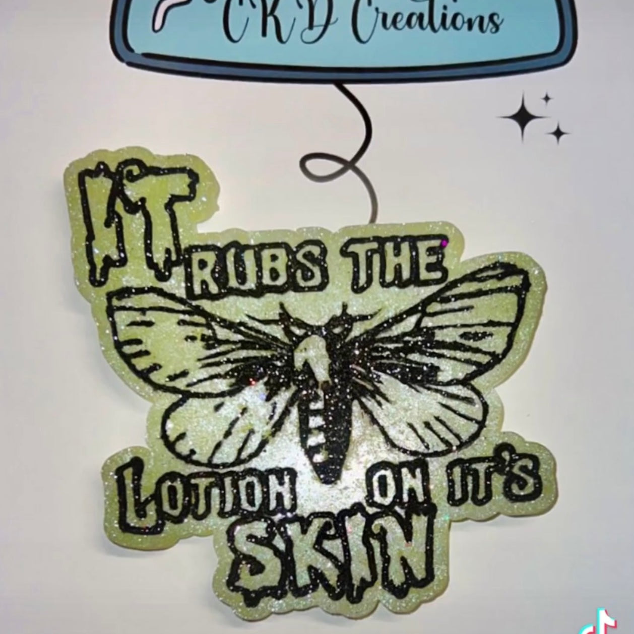 It Rubs the Lotion on It's Skin Silicone Mold