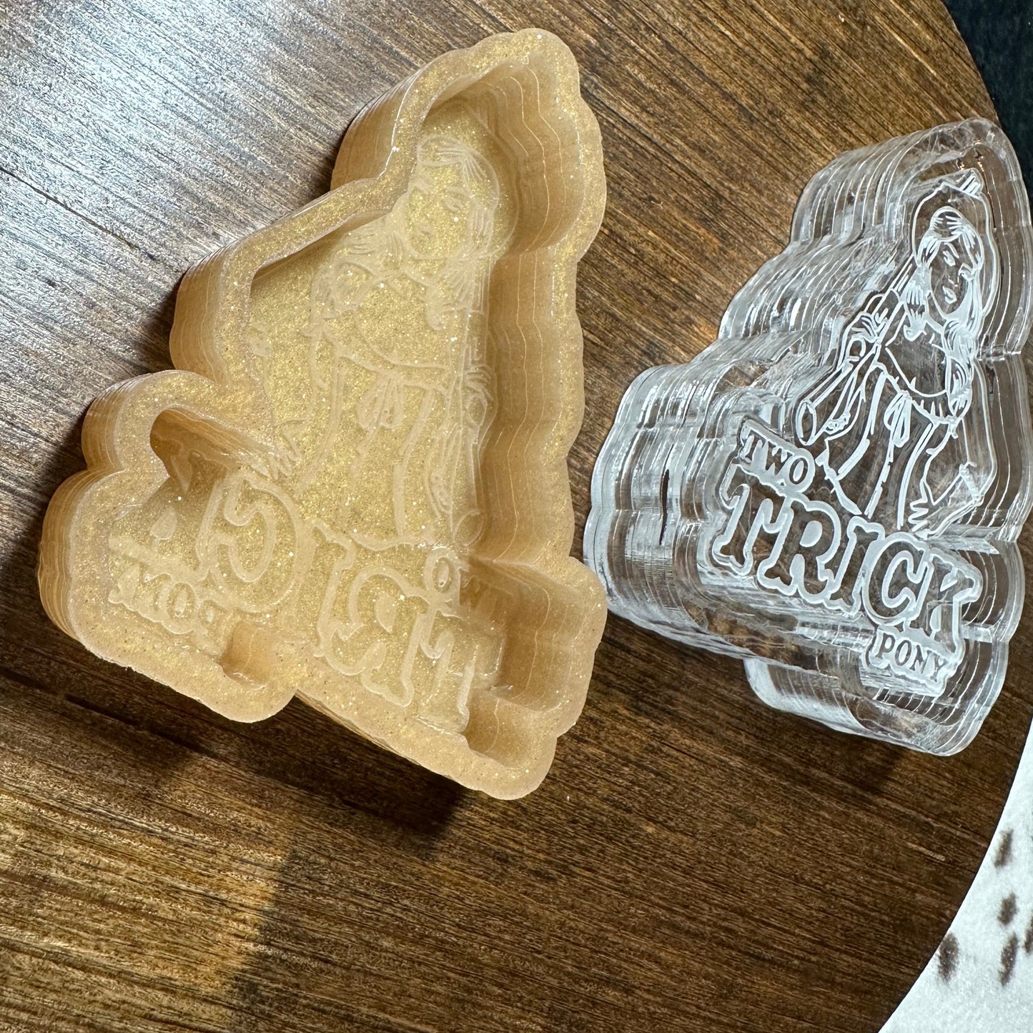 Two Trick Pony Vintage Cowgirl Silicone Mold