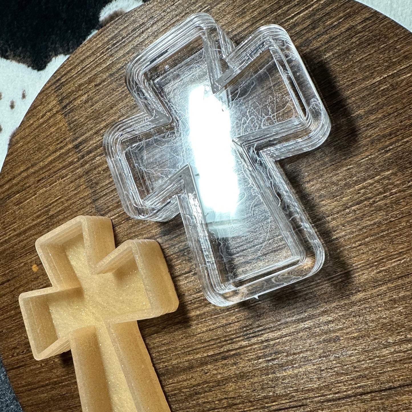 Blank Cross Silicone Mold