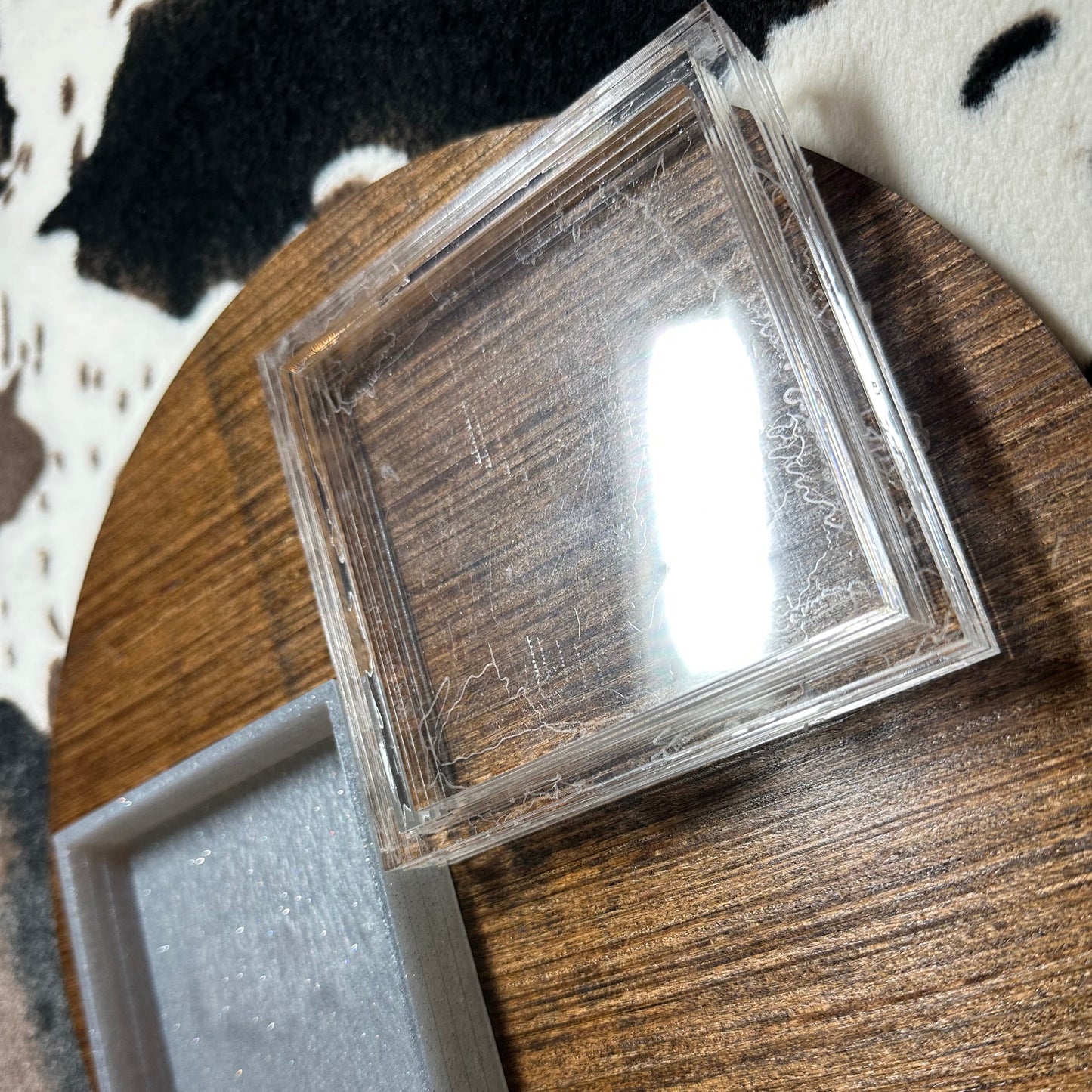 Blank 4" Square Silicone Mold