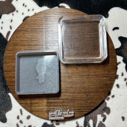 Blank 4" Rounded Corner Square Silicone Mold