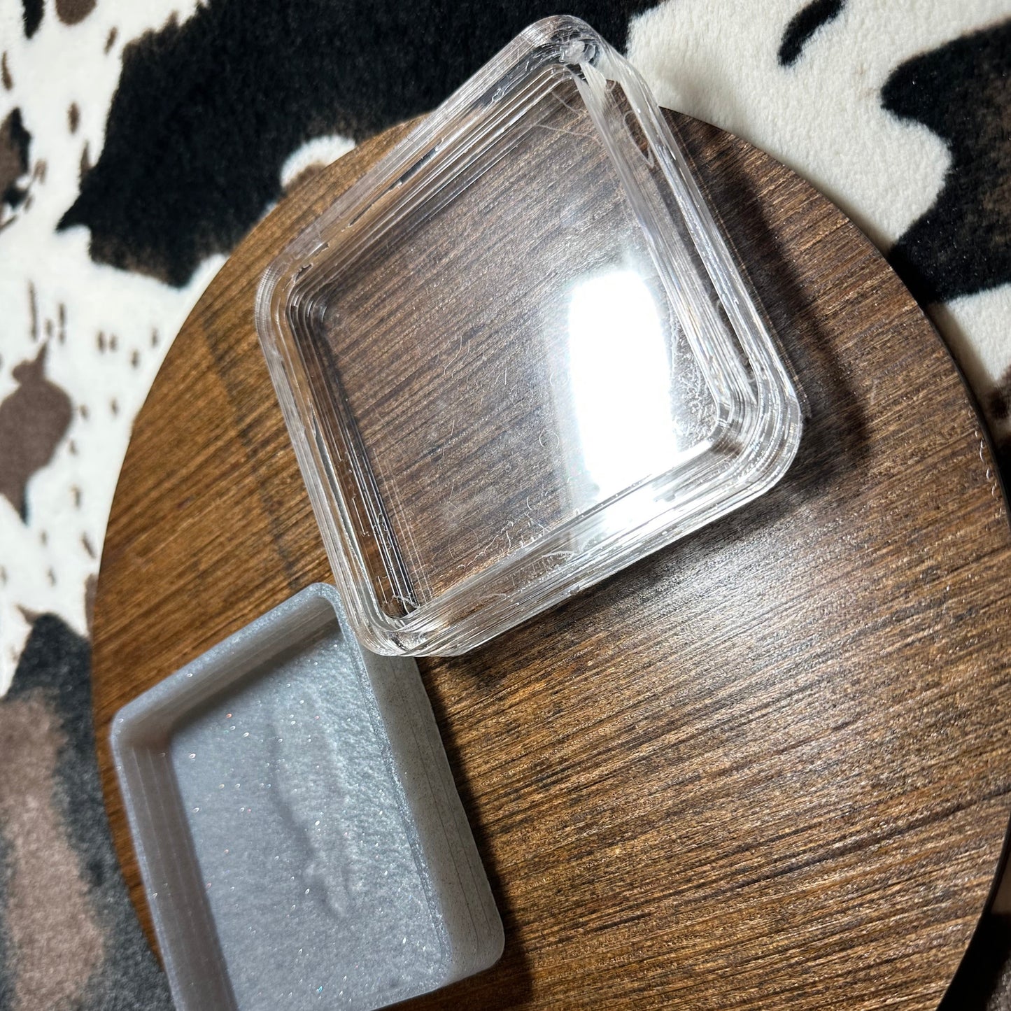 Blank 4" Rounded Corner Square Silicone Mold