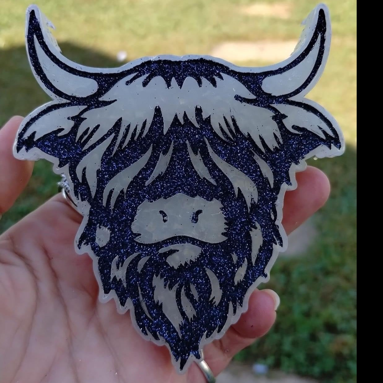 Highland Cow Head Silicone Mold