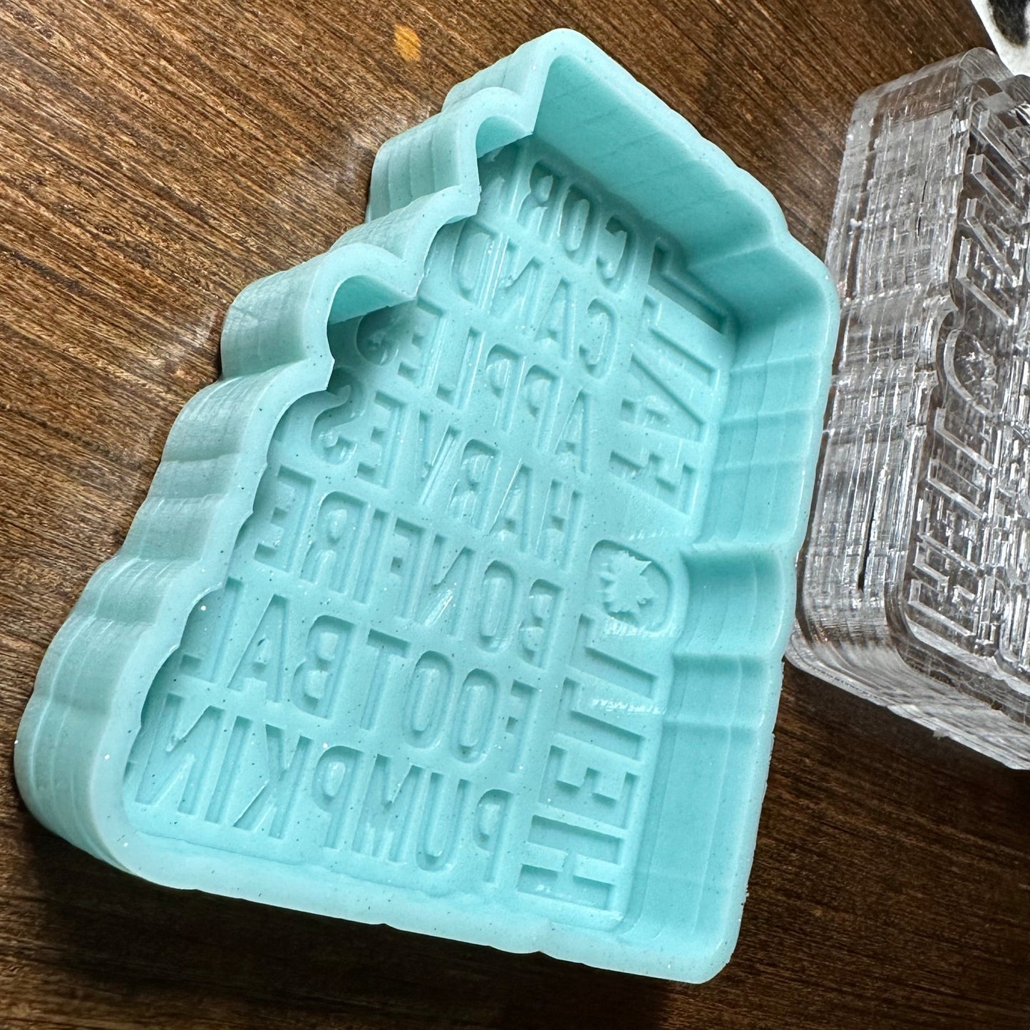 Hello Fall Subway Silicone Mold