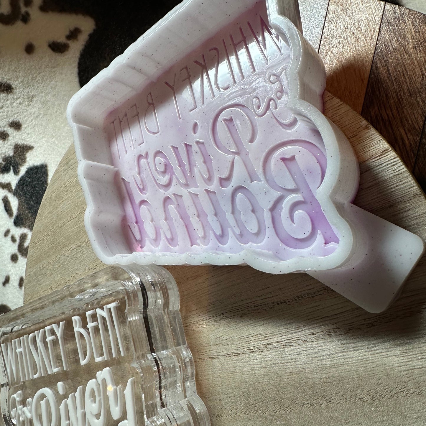 Whiskey Bent & River Bound Silicone Mold