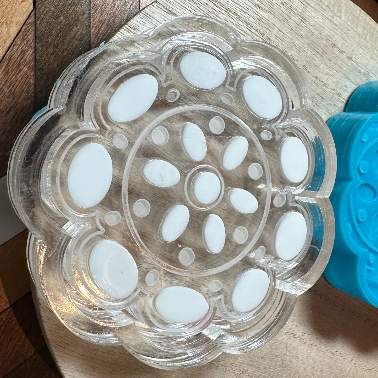 Concho Round Silicone Mold