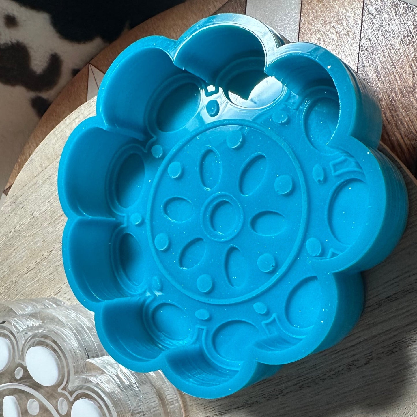 Concho Round Silicone Mold