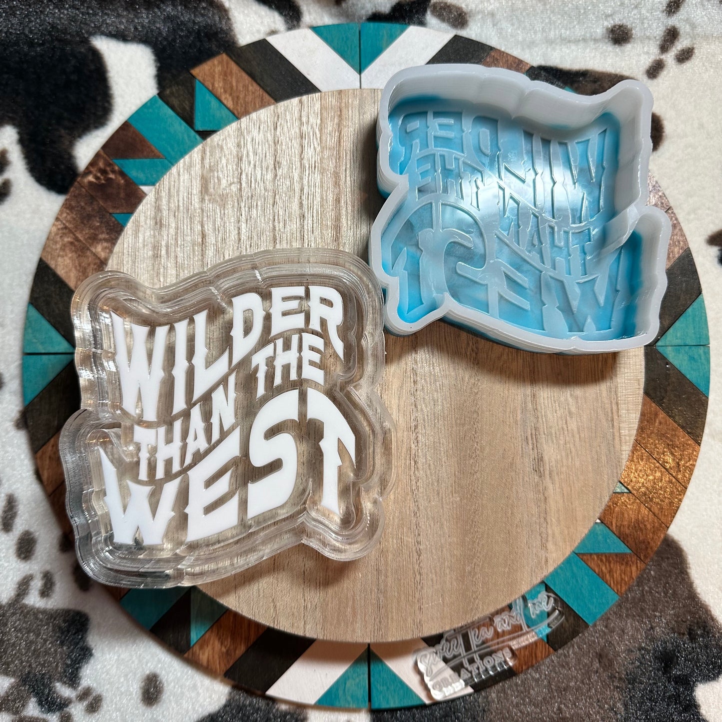 Wilder Than The West Silicone Mold