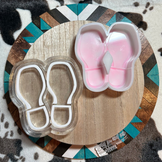 Boot Bottoms Silicone Mold