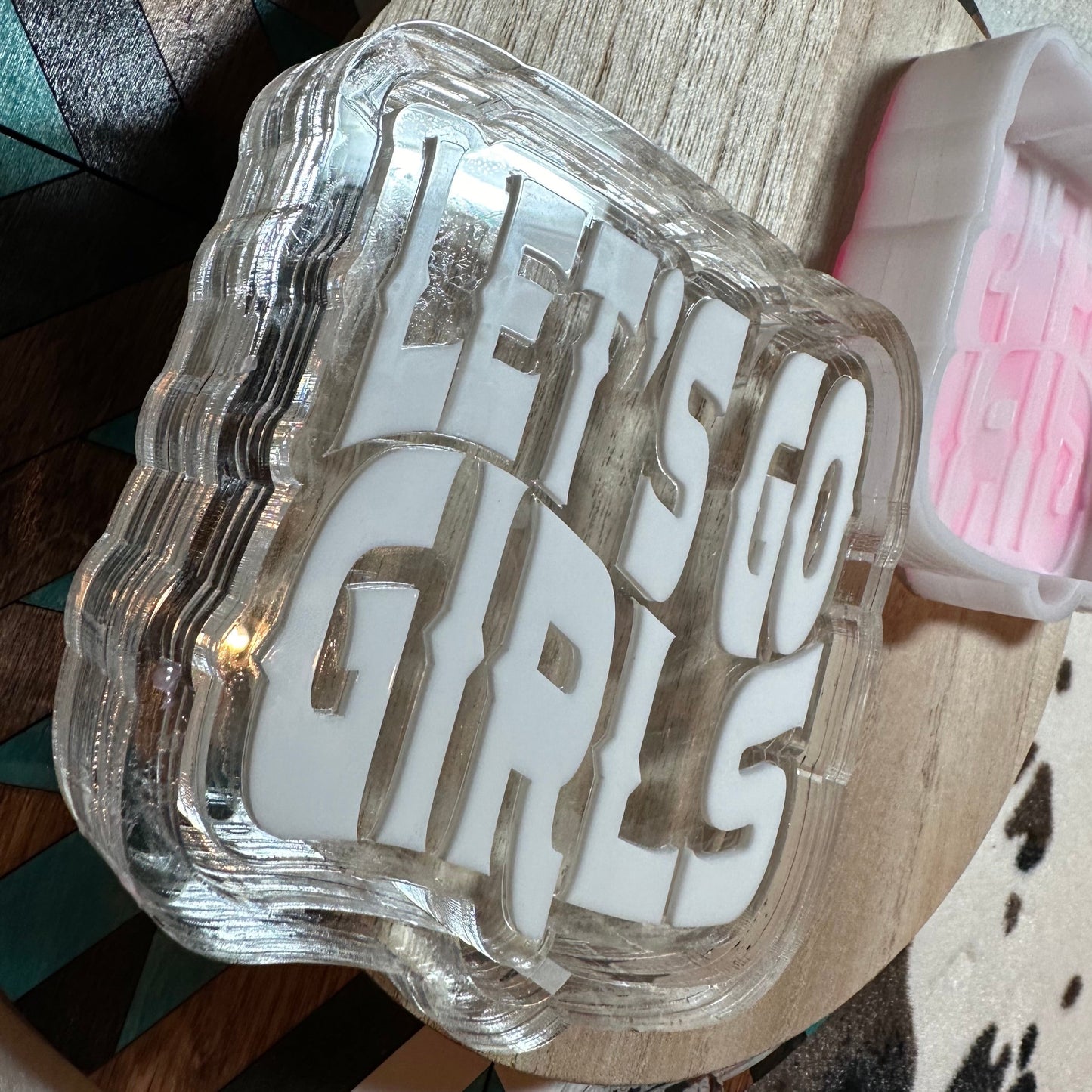 Let's Go Girls Silicone Mold