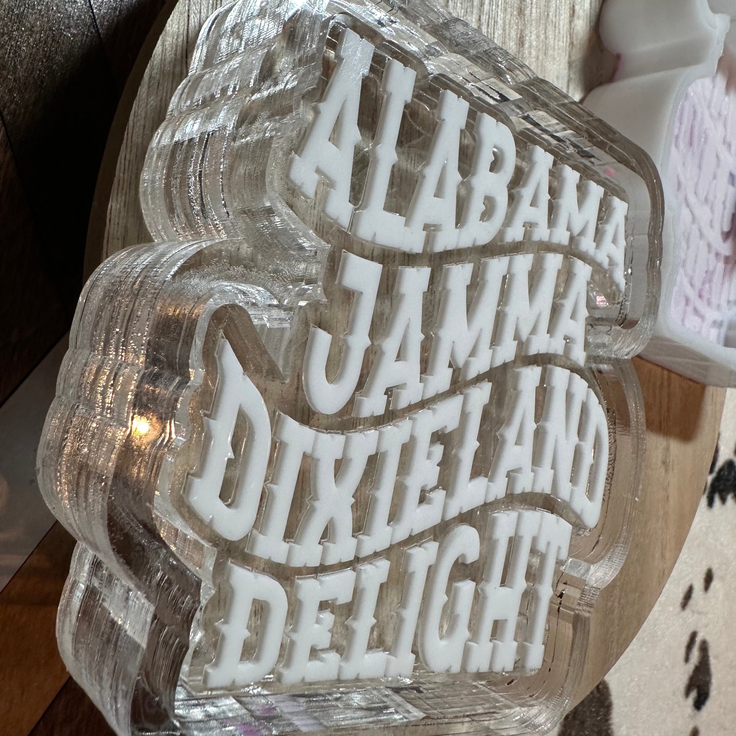 Alabama Jamma Dixieland Delight Silicone Mold