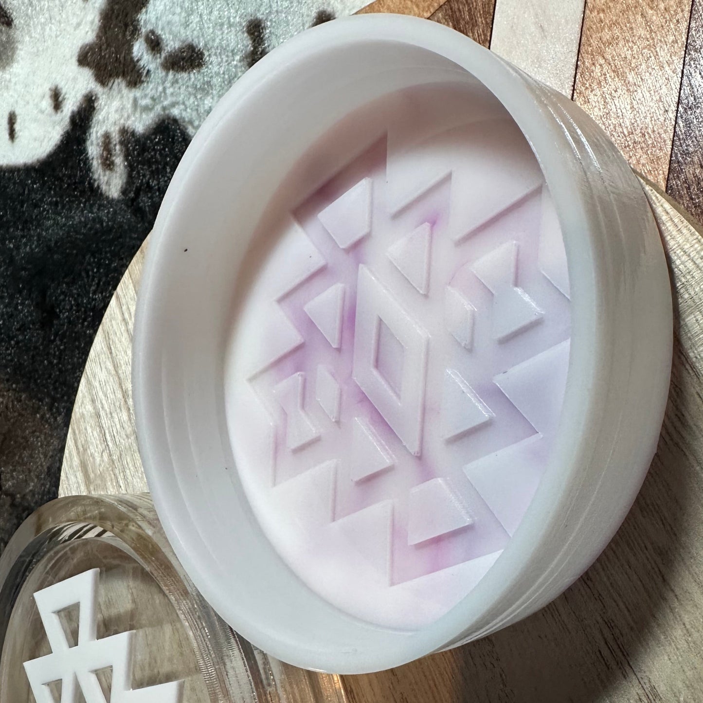 Aztec Circle Silicone Mold