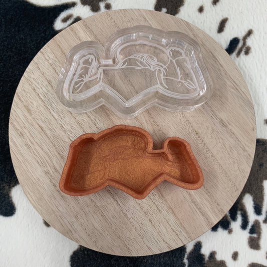 Cowgirl with Fringed Jacket Silicone Mold