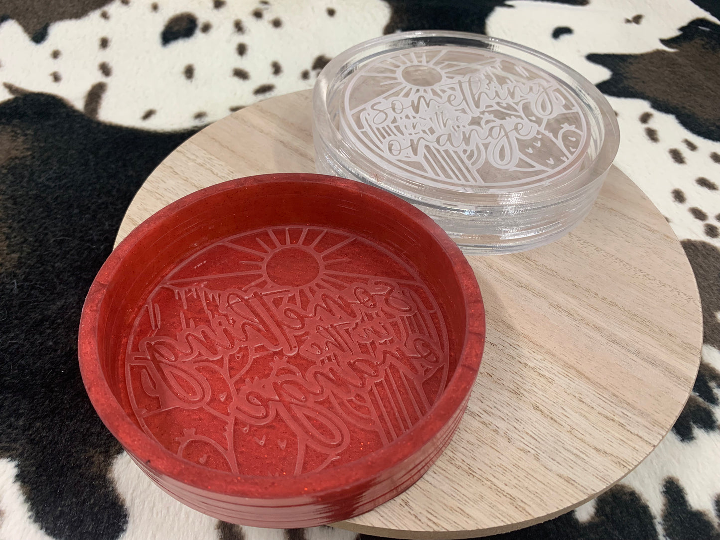 Something in the Orange Desert Scene Silicone Mold