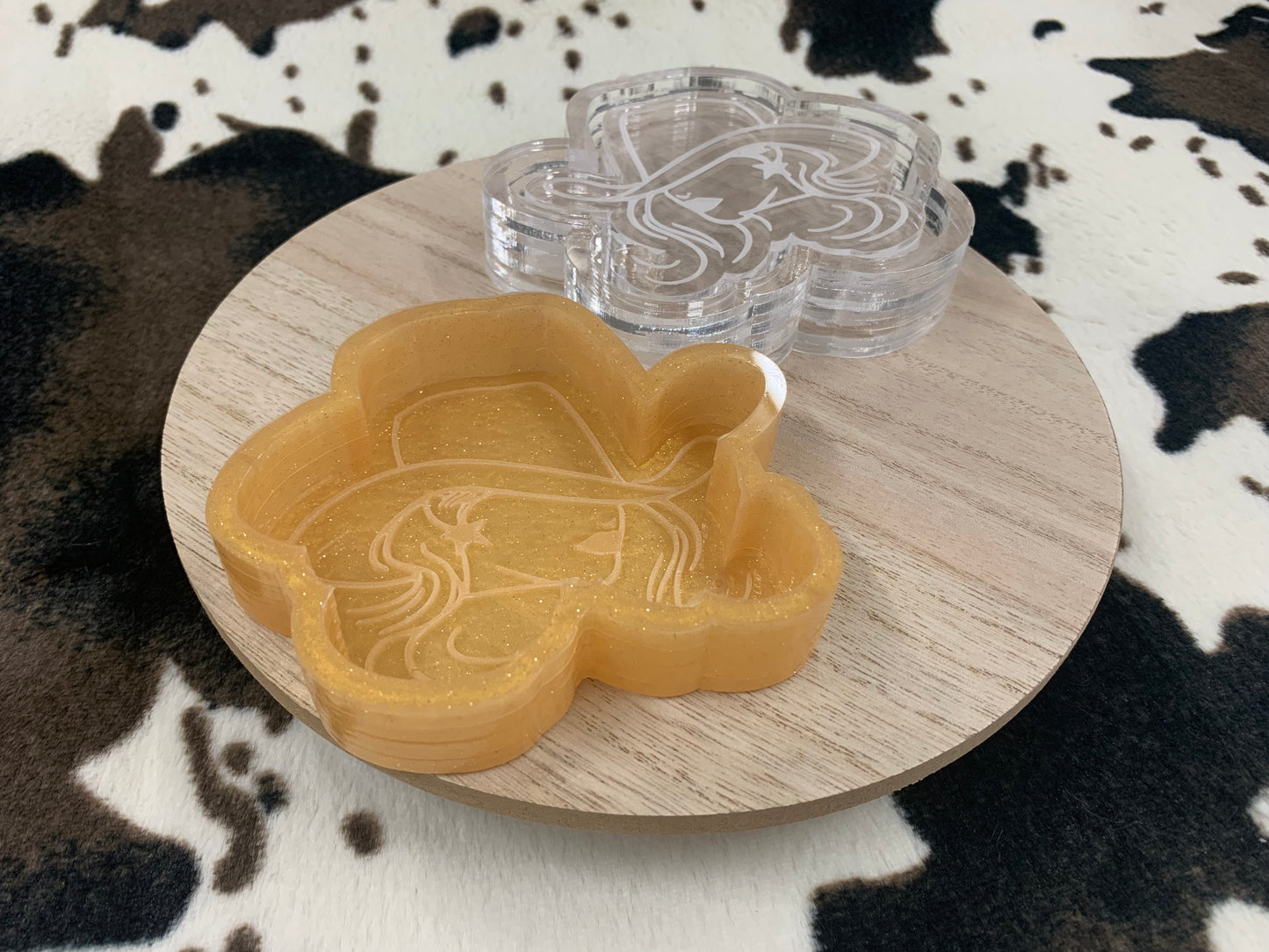 Cowgirl Glamour Headshot Silicone Mold