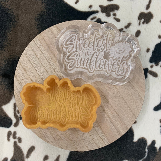Sweetest of the Sunflowers Silicone Mold
