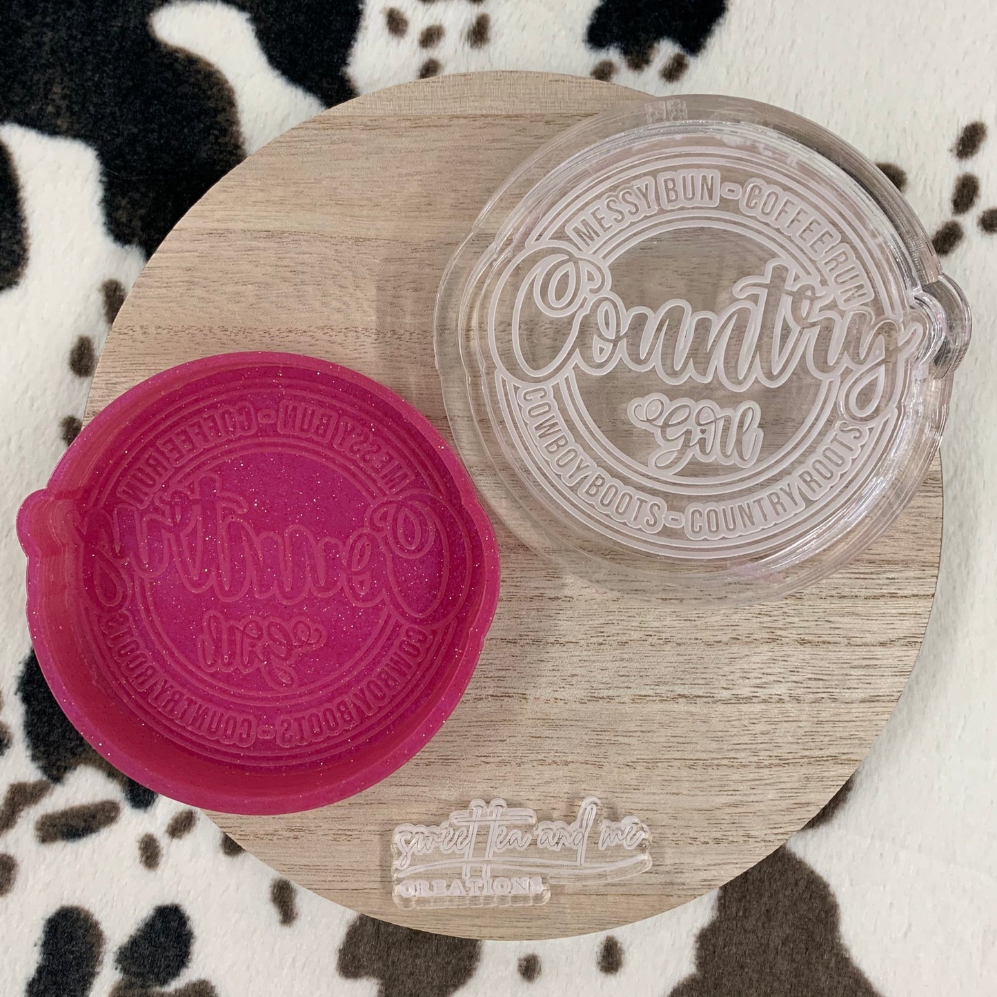 Country Girl Silicone Mold