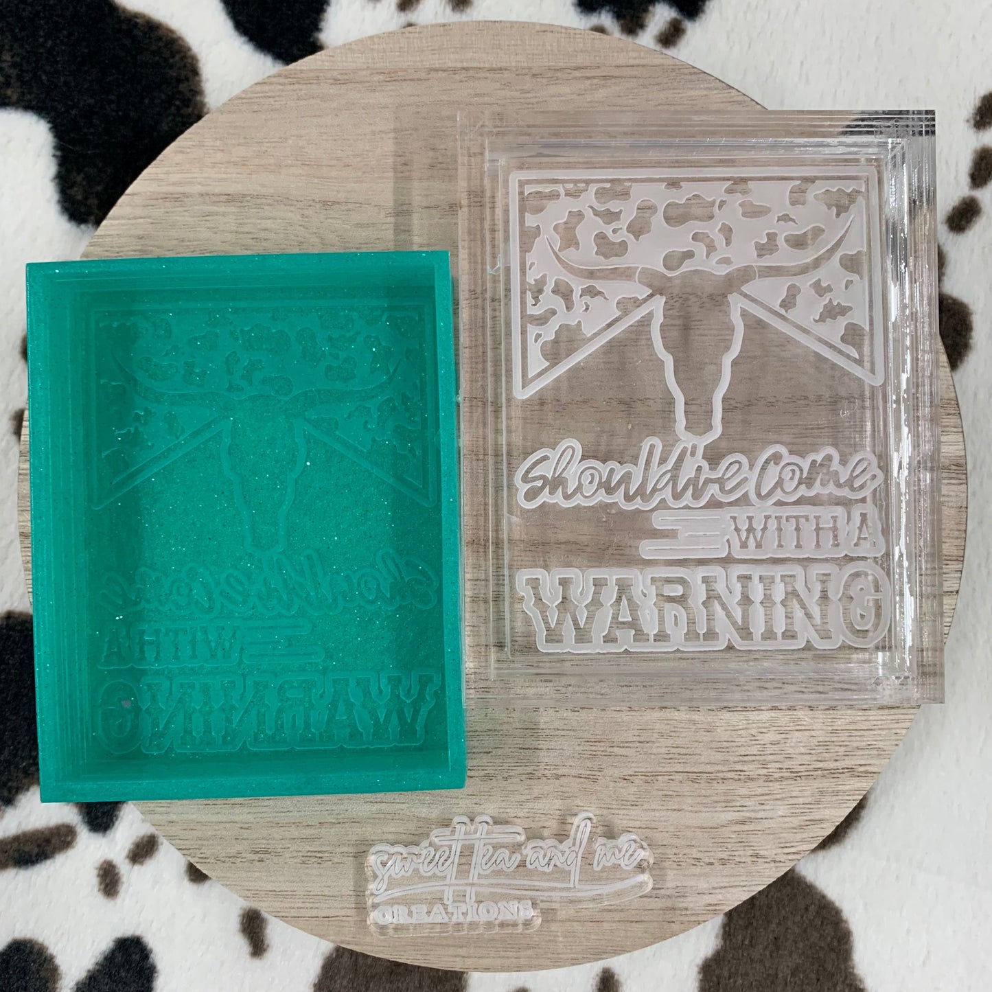 Should've Come with a Warning Silicone Mold