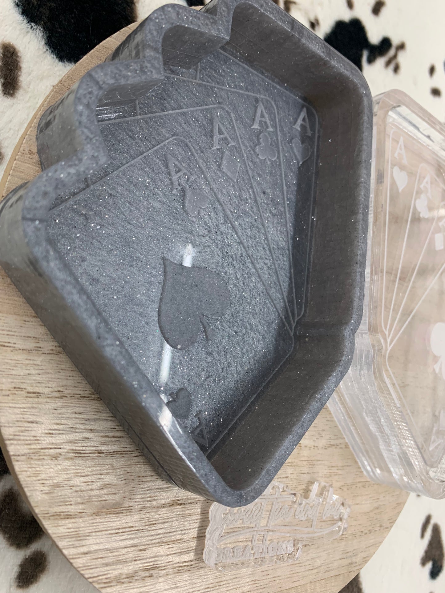 Four of a Kind Aces Silicone Mold