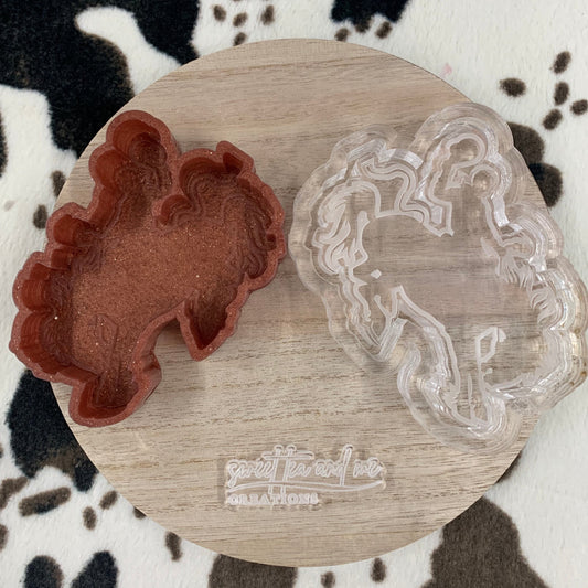 Buckin' Bronc Silicone Mold